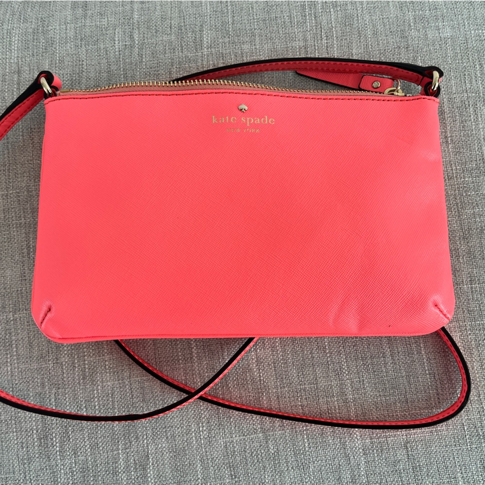 Kate spade crossbody bag neon pink